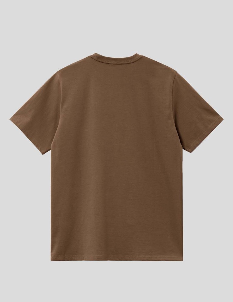 Camisa CARHARTT WIP american script tee lumber